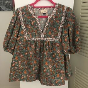 Universal Thread Paisley Top